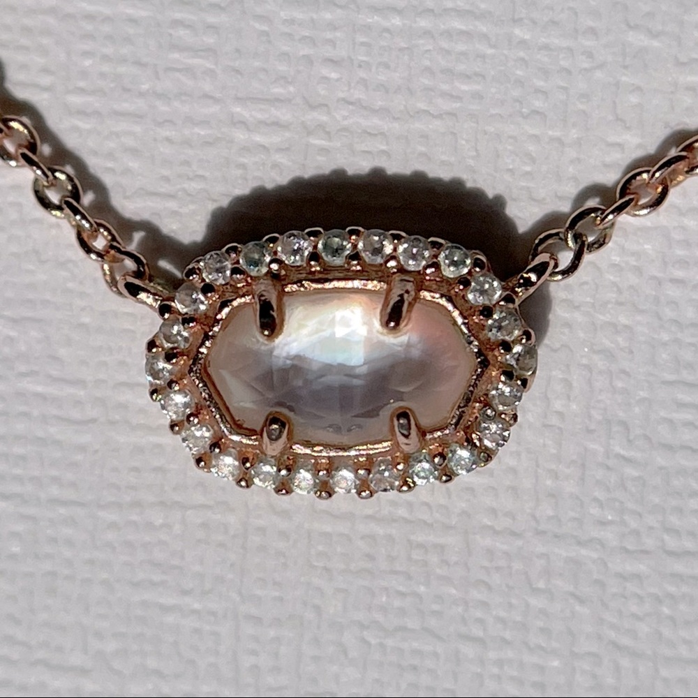 Kendra Scott Chelsea Necklace, Rose Gold